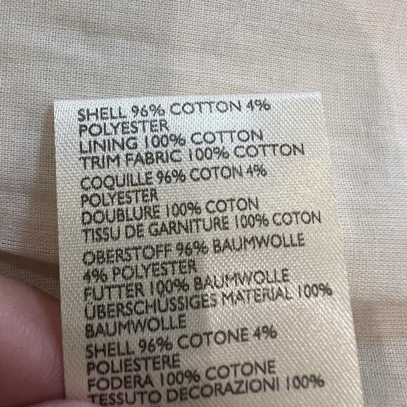 New Anthropologie Fringe Ladder Back Shift Dress Tan Sand Large Retails $148 - Picture 10 of 10